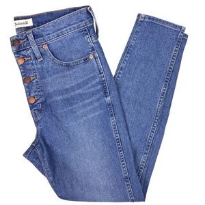 Madewell Blue Skinny Jeans